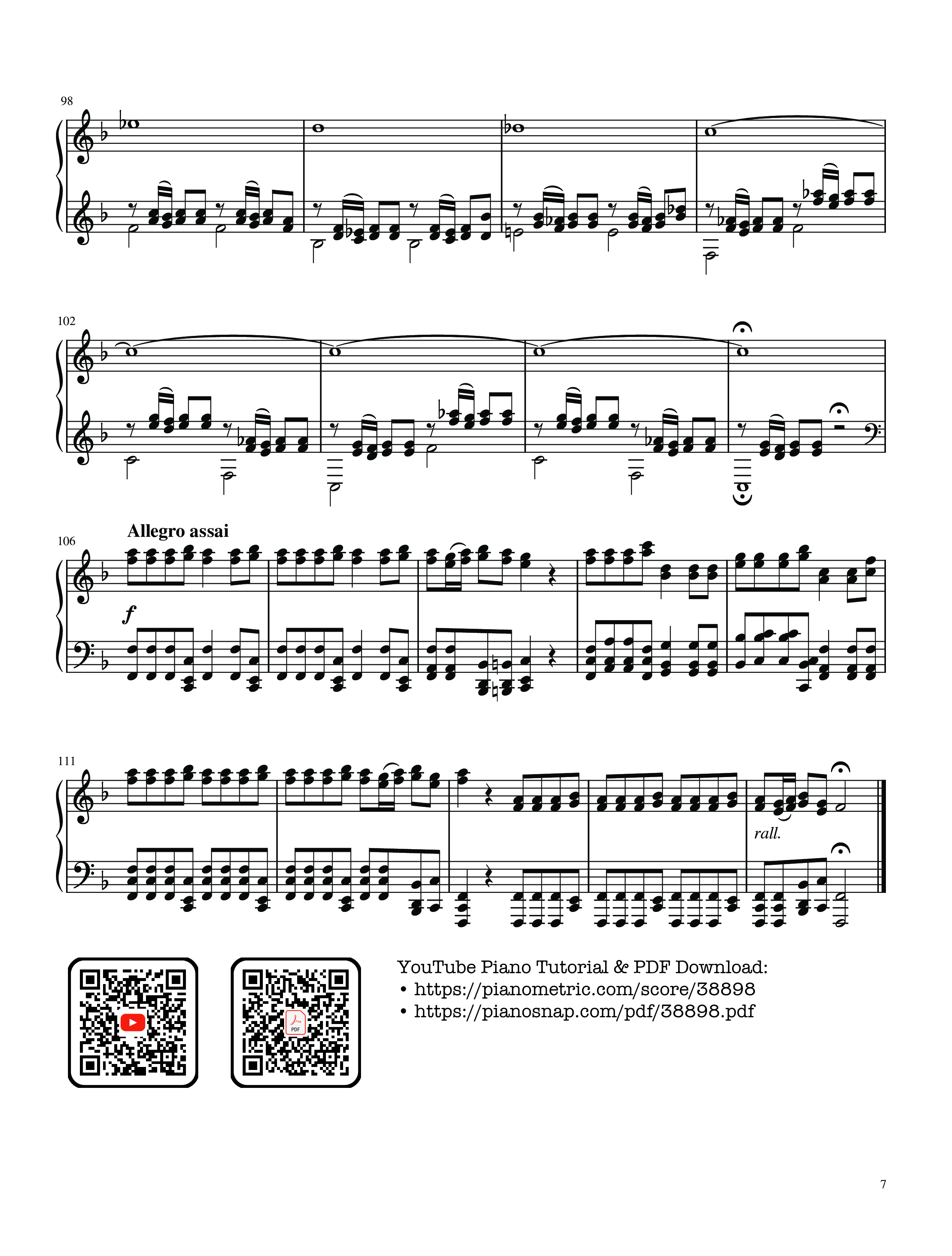 Page 7 of Sheet music PDF The Four Seasons - L