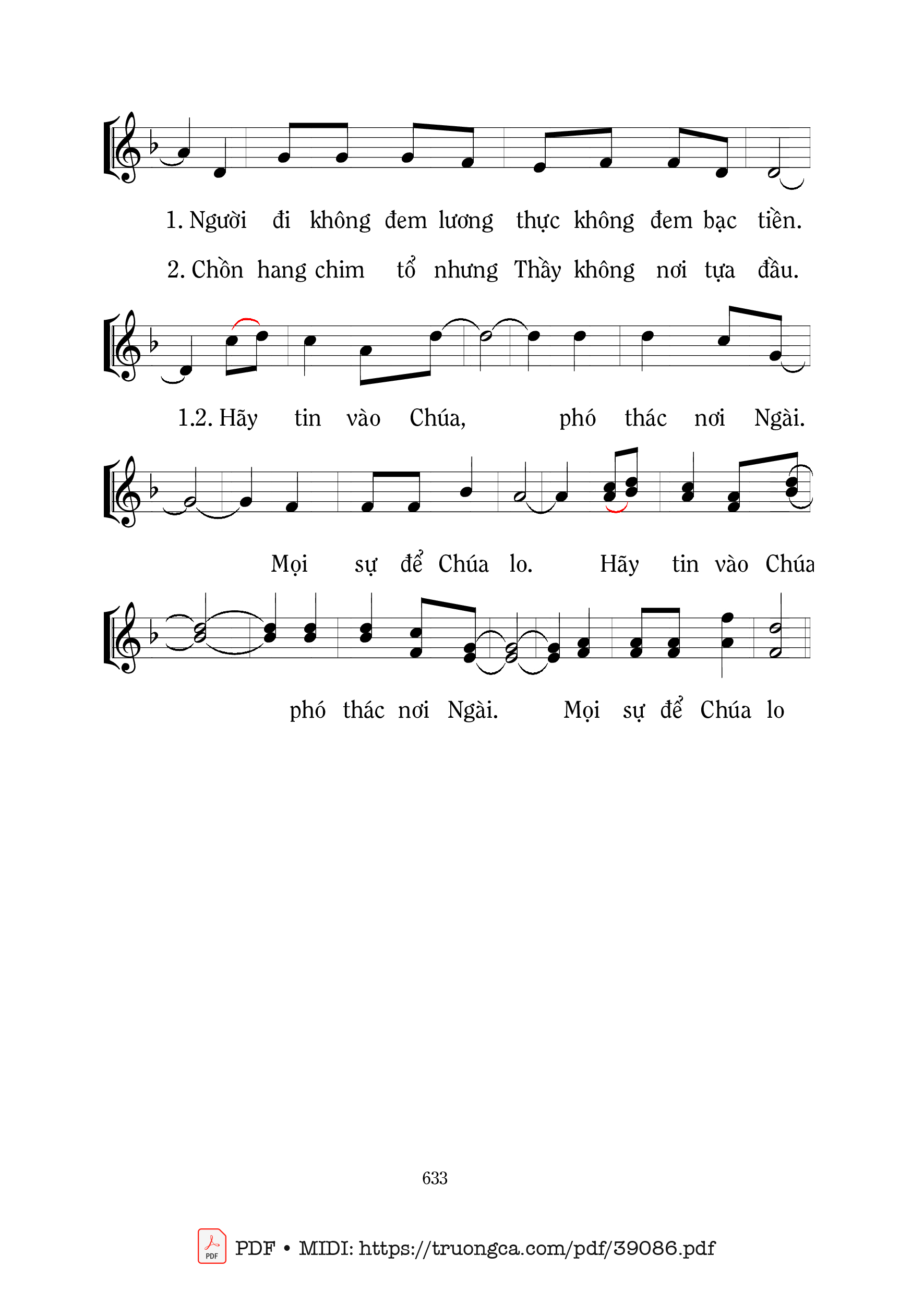 Page 2 of Sheet music PDF Đẹp Thay Những Bước Chân - Mi Trầm