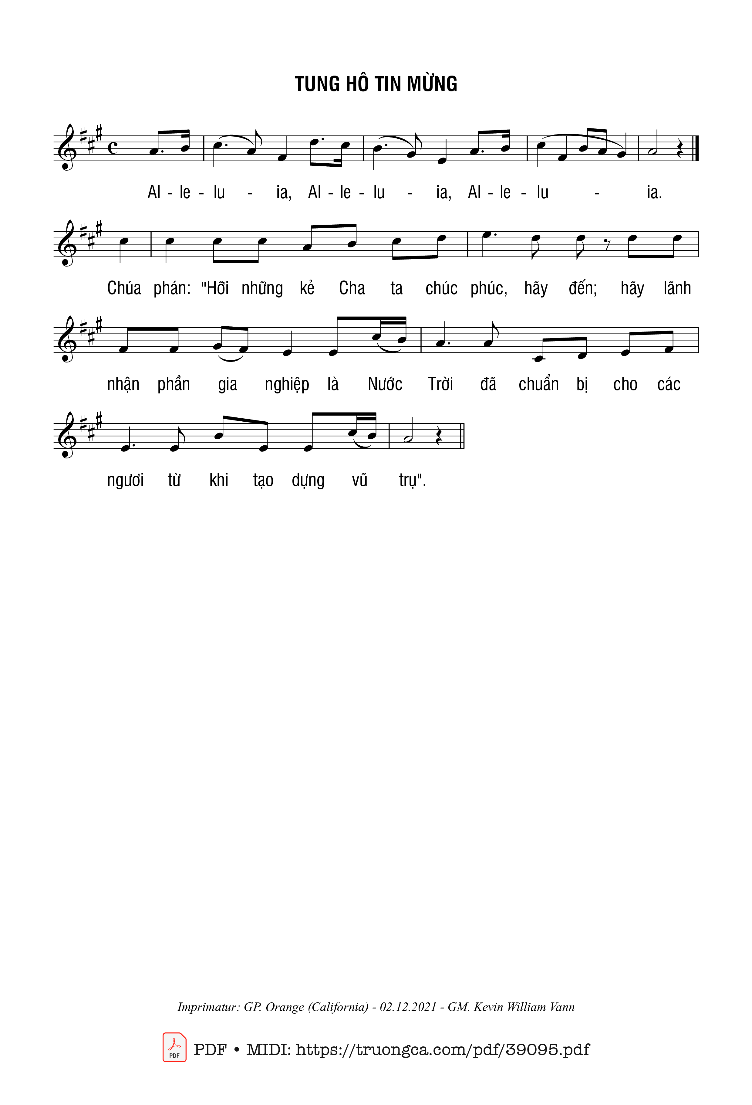 Page 2 of Sheet music PDF Thánh Vịnh 22, Lễ Cầu Cho Các Tín Hữu Đã Qua Đời - Ngọc Diệp
