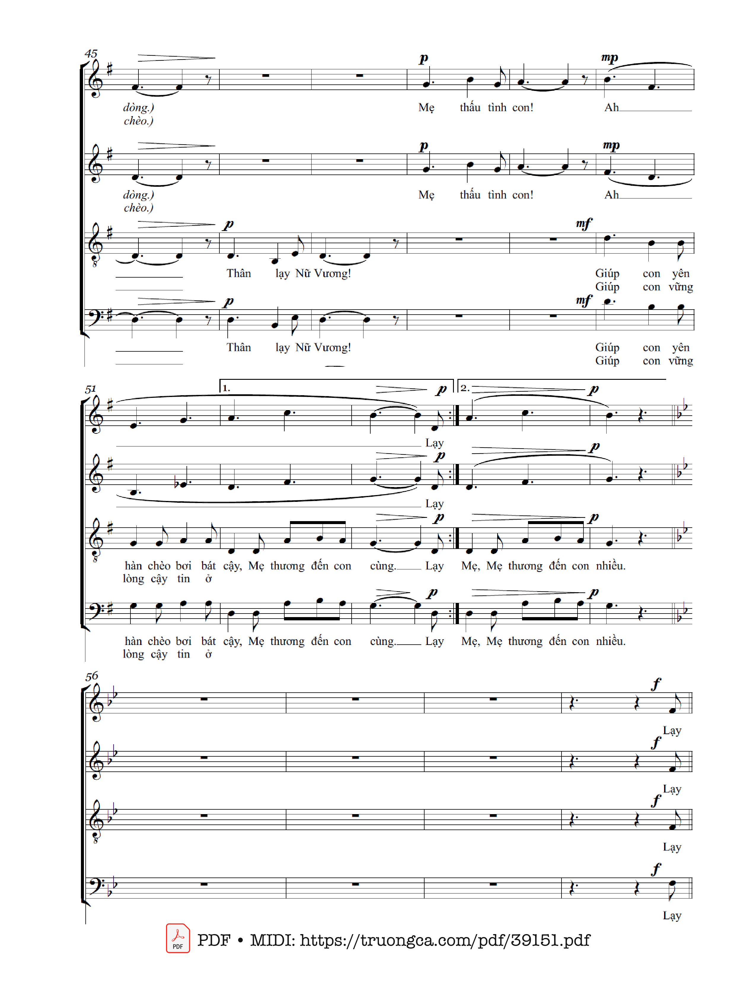 Page 4 of Sheet music PDF Sao biển - 4 bè (STAB) - Tâm Bảo