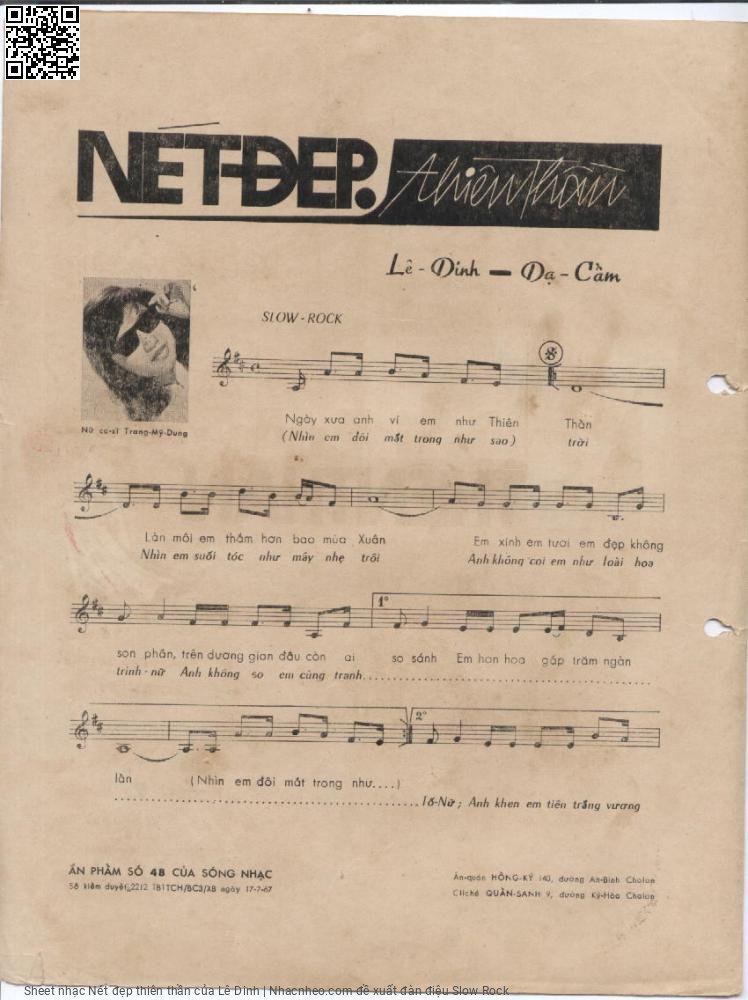 Page 2 of Sheet music PDF Nét đẹp thiên thần - Lê Dinh