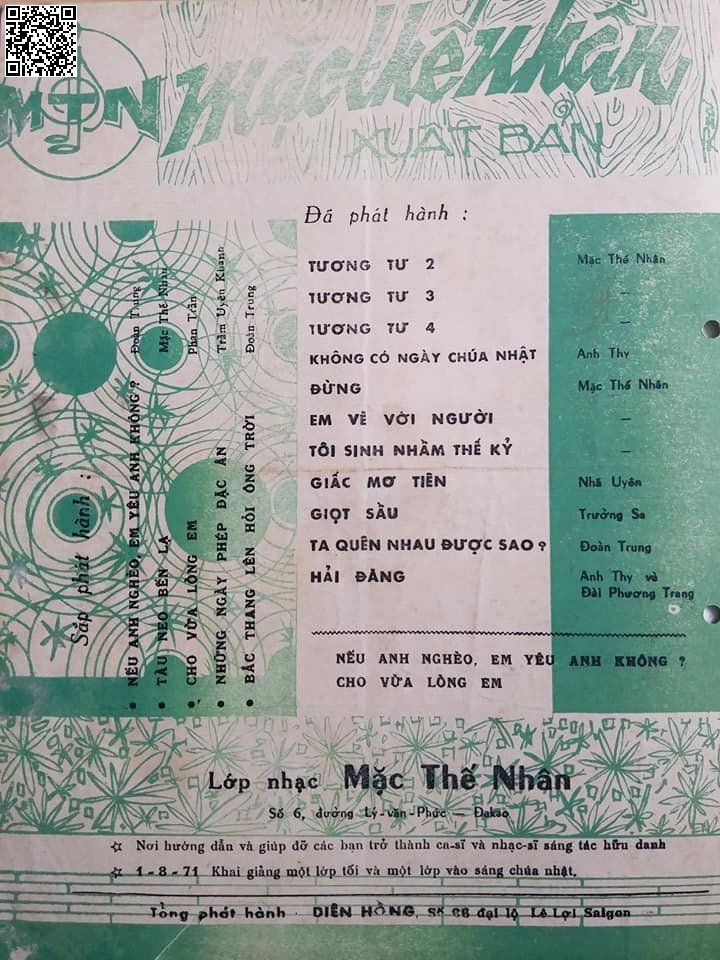 Page 4 of Sheet music PDF Nếu anh nghèo em yêu anh không? - Đoàn Trung