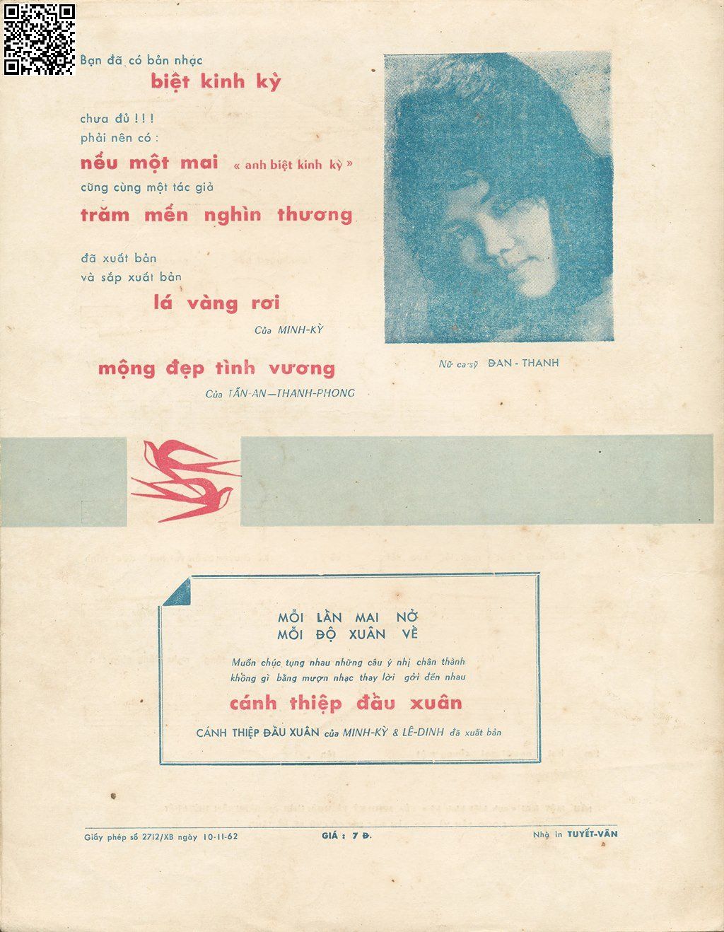 Page 4 of Sheet music PDF Nếu một mai anh biệt kinh kỳ - Minh Kỳ