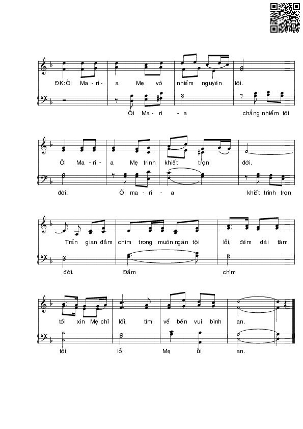 Page 2 of Sheet music PDF Ngàn trái tim bé nhỏ - Lm. Vĩnh Ân