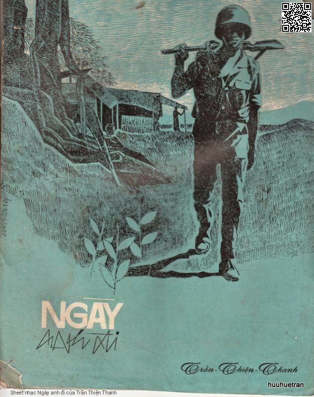 Page 1 of Sheet music PDF Ngày anh đi - Trần Thiện Thanh