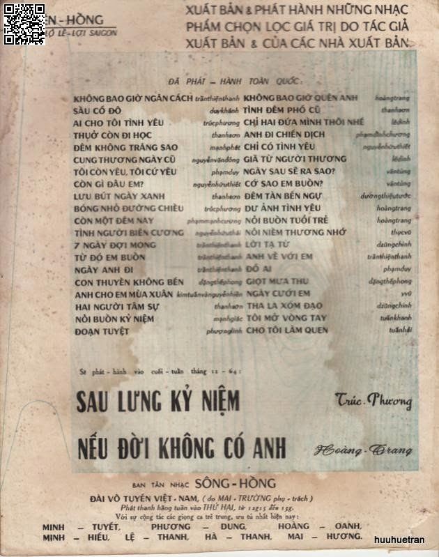 Page 4 of Sheet music PDF Ngày anh đi - Trần Thiện Thanh