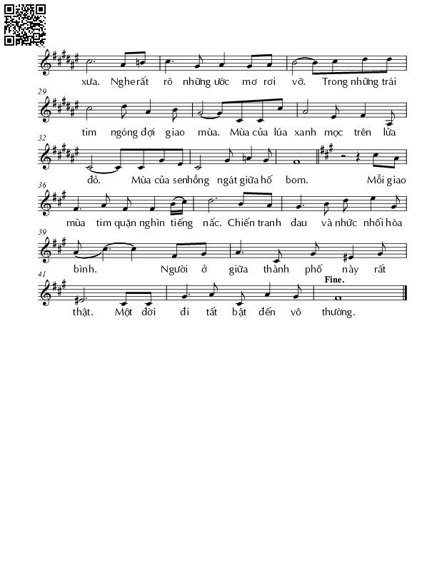 Page 2 of Sheet music PDF Ngày ghi ơn - Như Ngọc Hoa