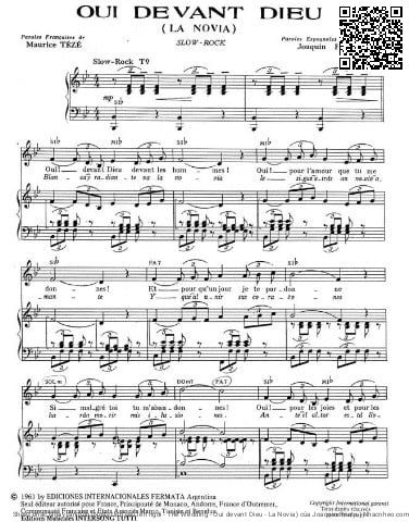 Page 3 of Sheet music PDF Ngày tân hôn (Ngày tình yêu lên ngôi - The Wedding - Oui devant Dieu - La Novia) - Joaquin Prieto