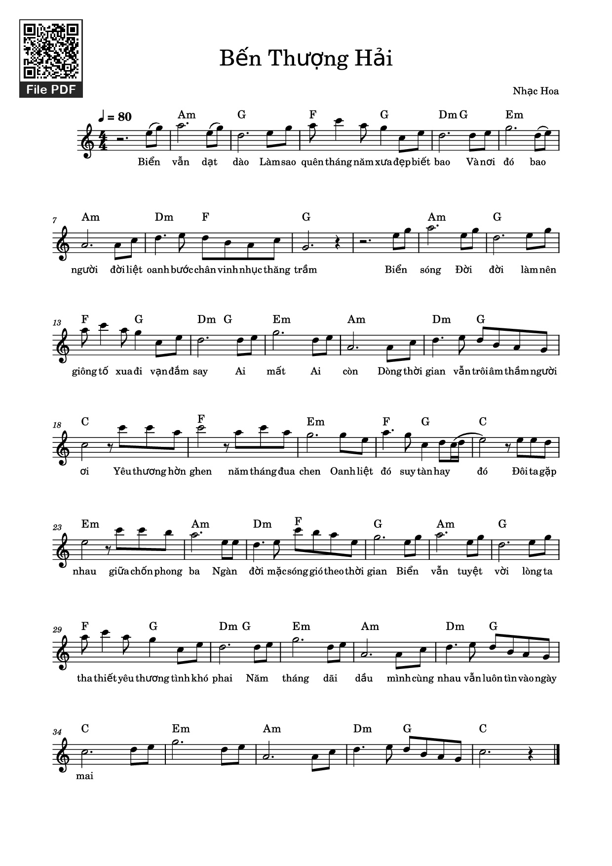 Bến Thượng Hải (Shànghǎi tān上海滩)