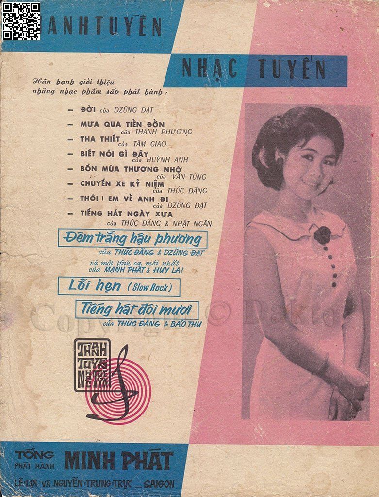 Page 4 of Sheet music PDF Ngày xưa anh nói - Thanh Tuyền