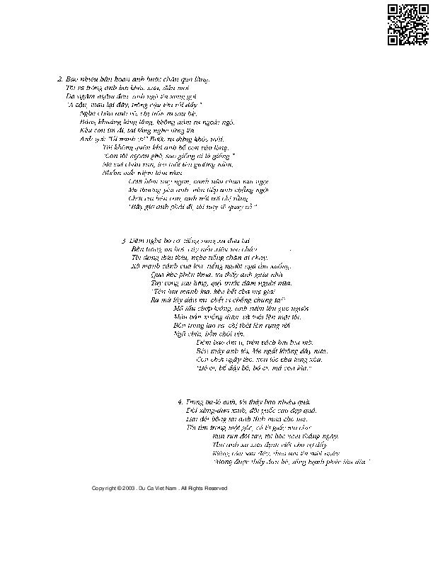 Page 3 of Sheet music PDF Người anh Vĩnh Bình - Nguyễn Đức Quang