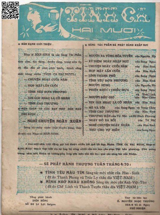 Page 4 of Sheet music PDF Người đầu gió - Hàn Châu