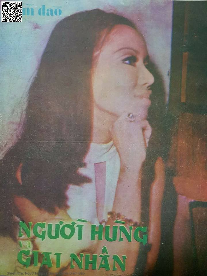 Page 1 of Sheet music PDF Người hùng và giai nhân - Diễm Đào