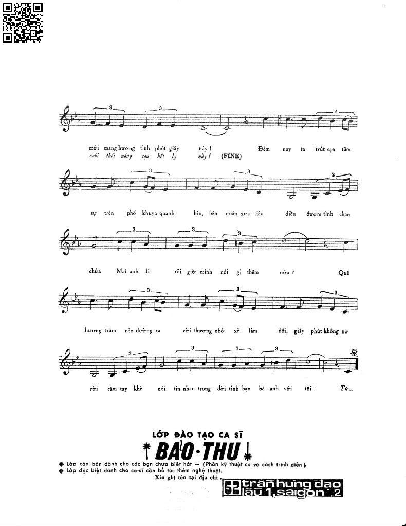 Page 3 of Sheet music PDF Người về đơn vị mới - Bằng Giang