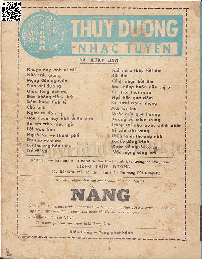 Page 4 of Sheet music PDF Người xa về thành phố - Trúc Phương