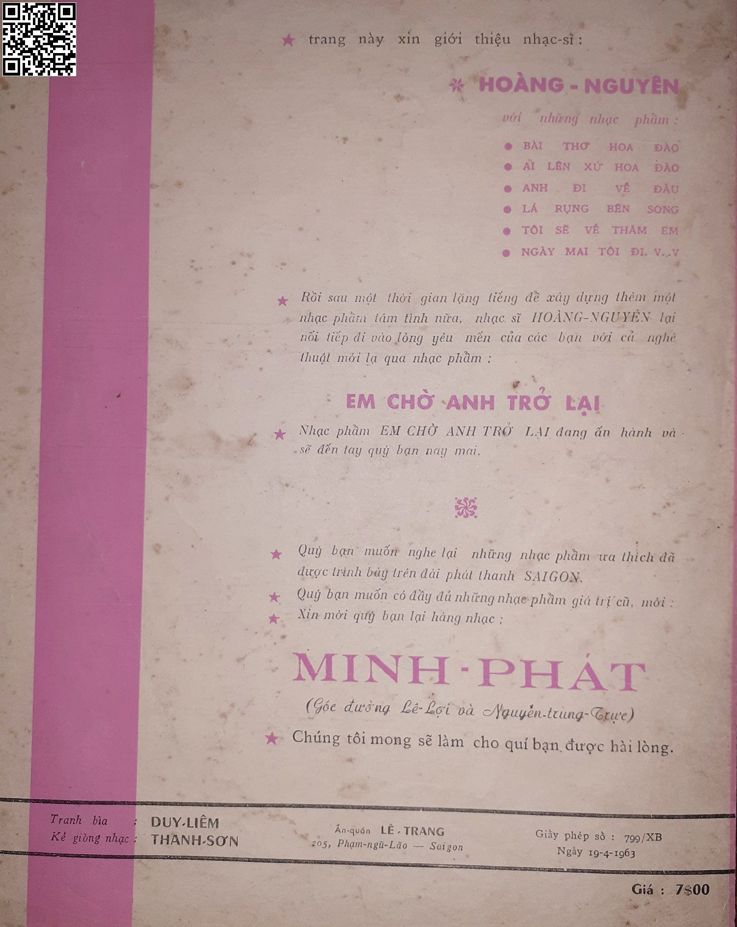 Page 4 of Sheet music PDF Người xóm cũ - Trúc Phương