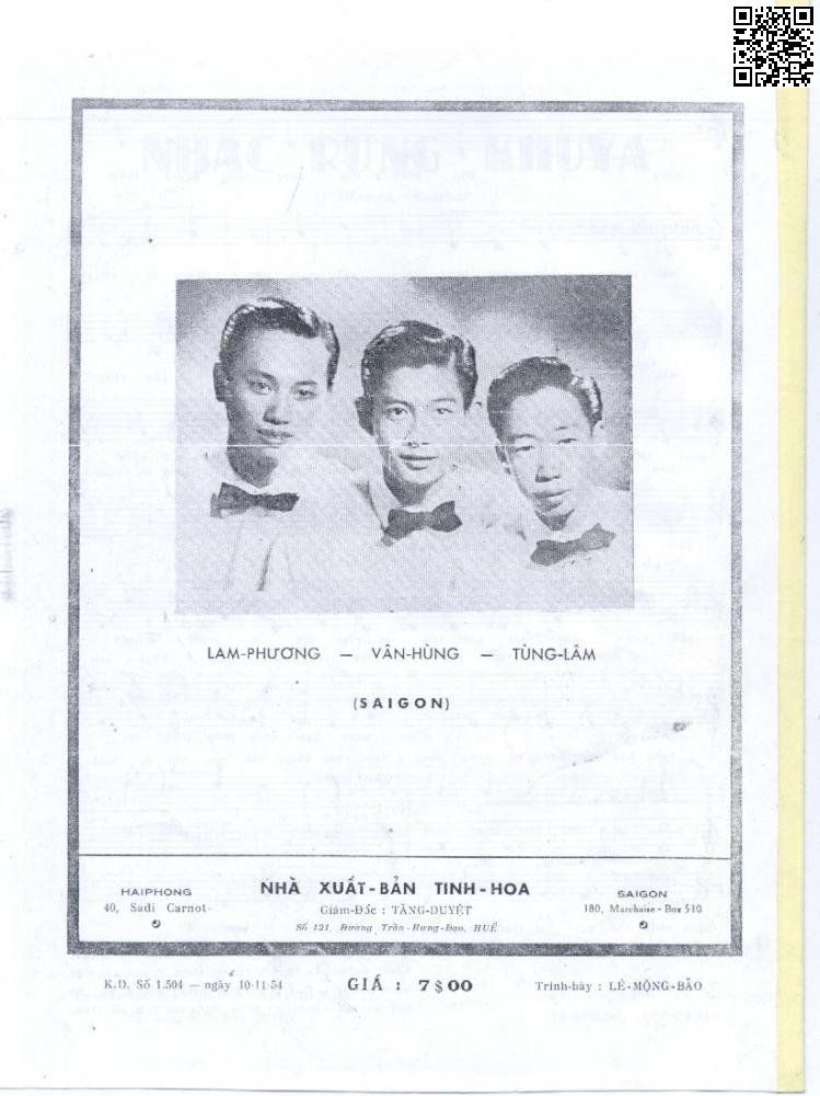 Page 4 of Sheet music PDF Nhạc rừng khuya - Lam Phương