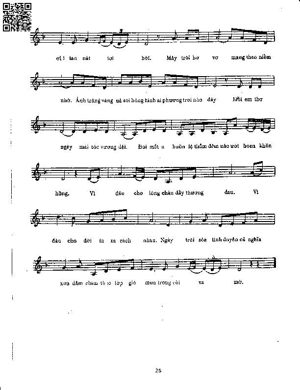 Page 9 of Sheet music PDF Nhạc sầu tương tư - Hoàng Trọng