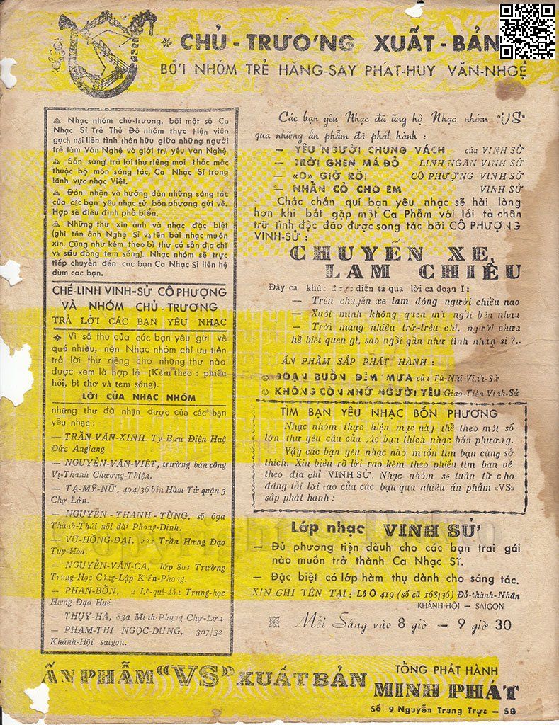 Page 4 of Sheet music PDF Nhẫn cỏ cho em - Vinh Sử