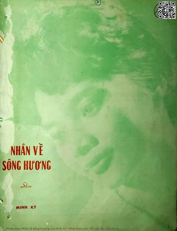 Page 1 of Sheet music PDF Nhắn về sông Hương - Minh Kỳ