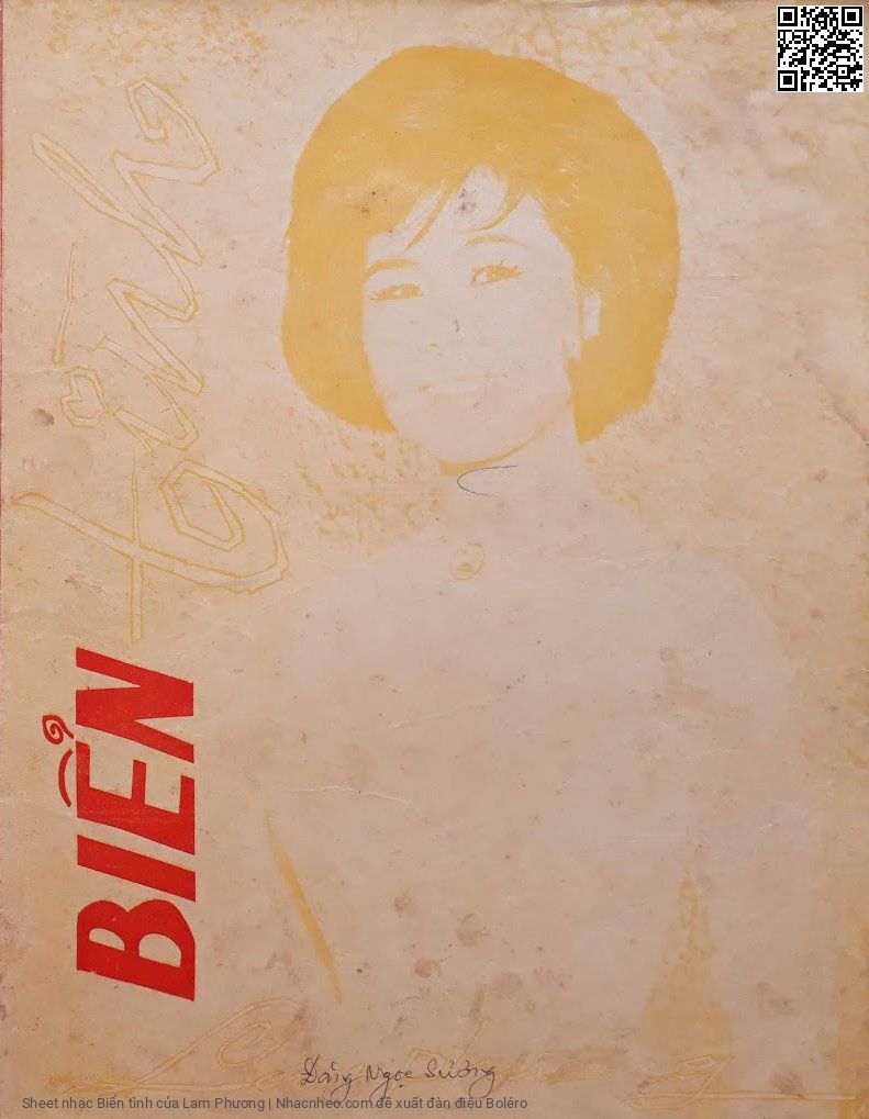 Page 5 of Sheet music PDF Biển tình - Lam Phương