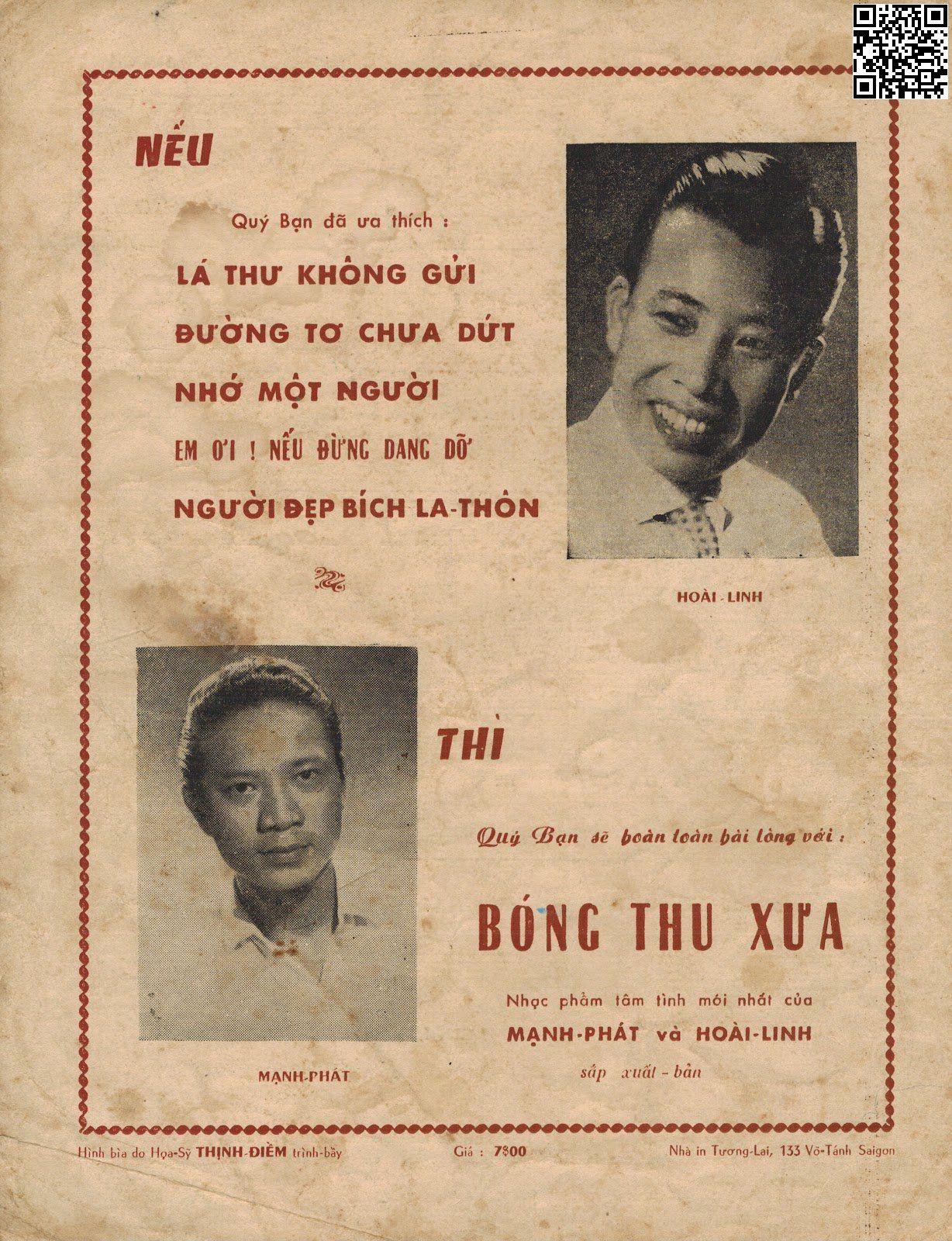 Page 7 of Sheet music PDF Nhớ một người - Hoài Linh