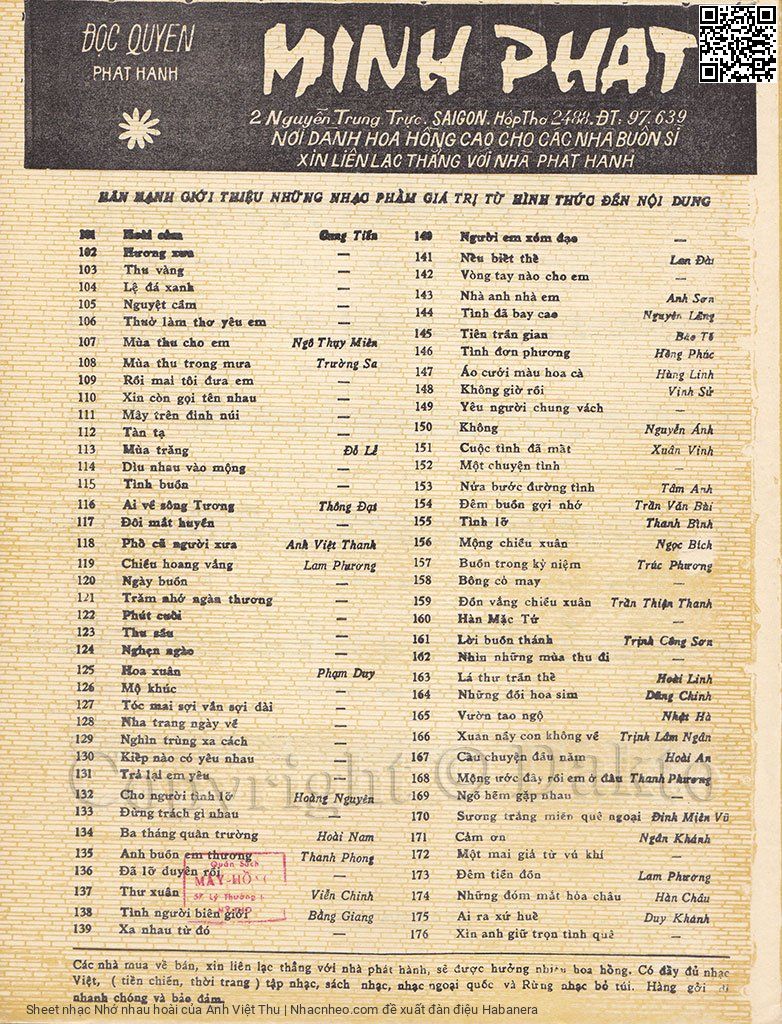 Page 4 of Sheet music PDF Nhớ nhau hoài - Anh Việt Thu