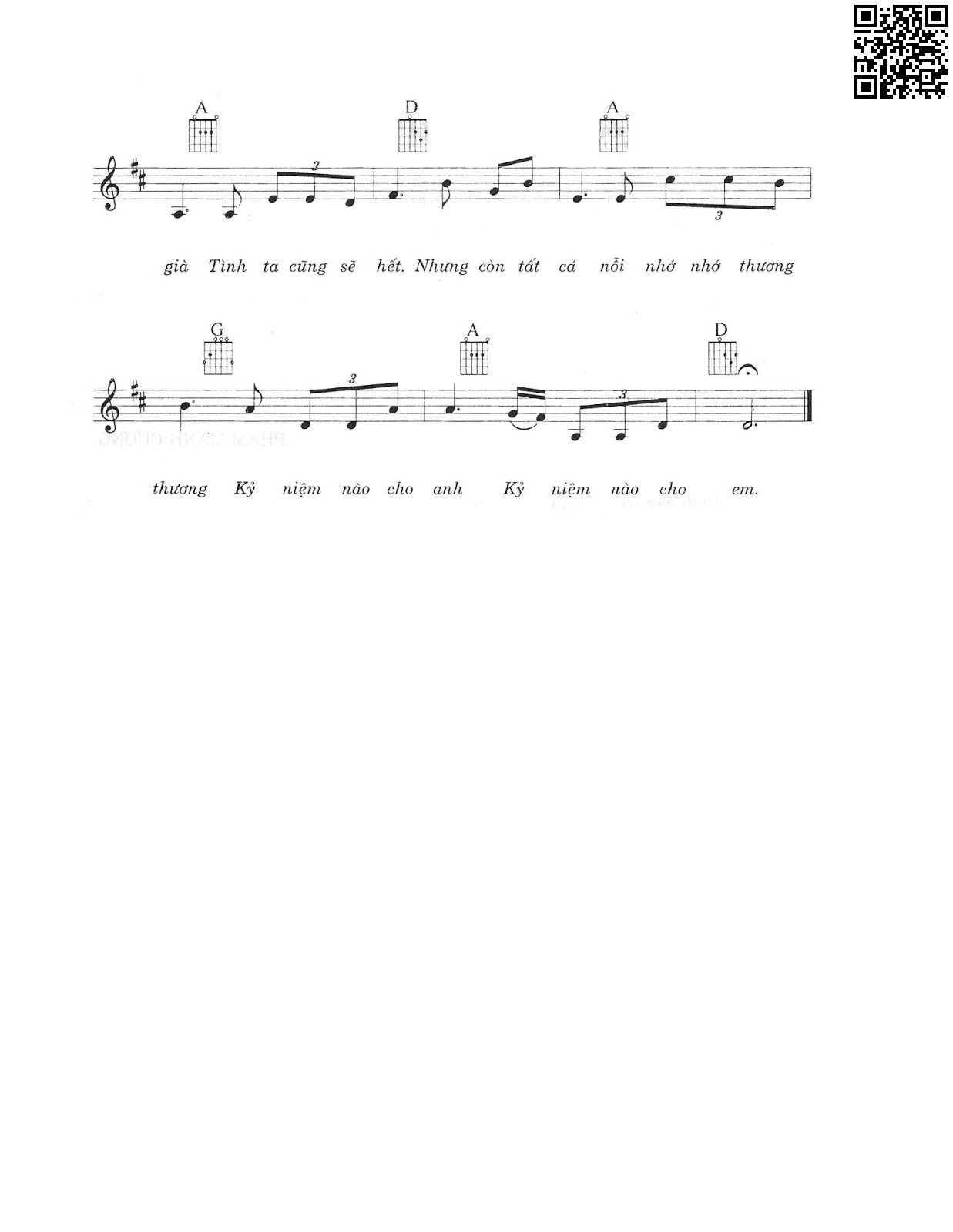 Page 3 of Sheet music PDF Như giọt xuân rơi - Anh Việt Thu
