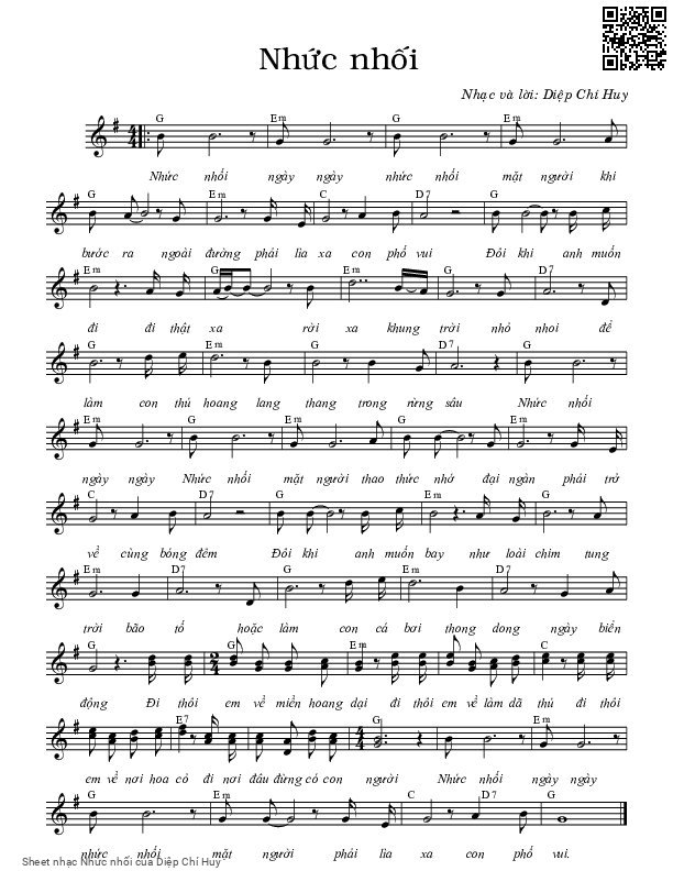 Nhức nhối - Diệp Chí Huy