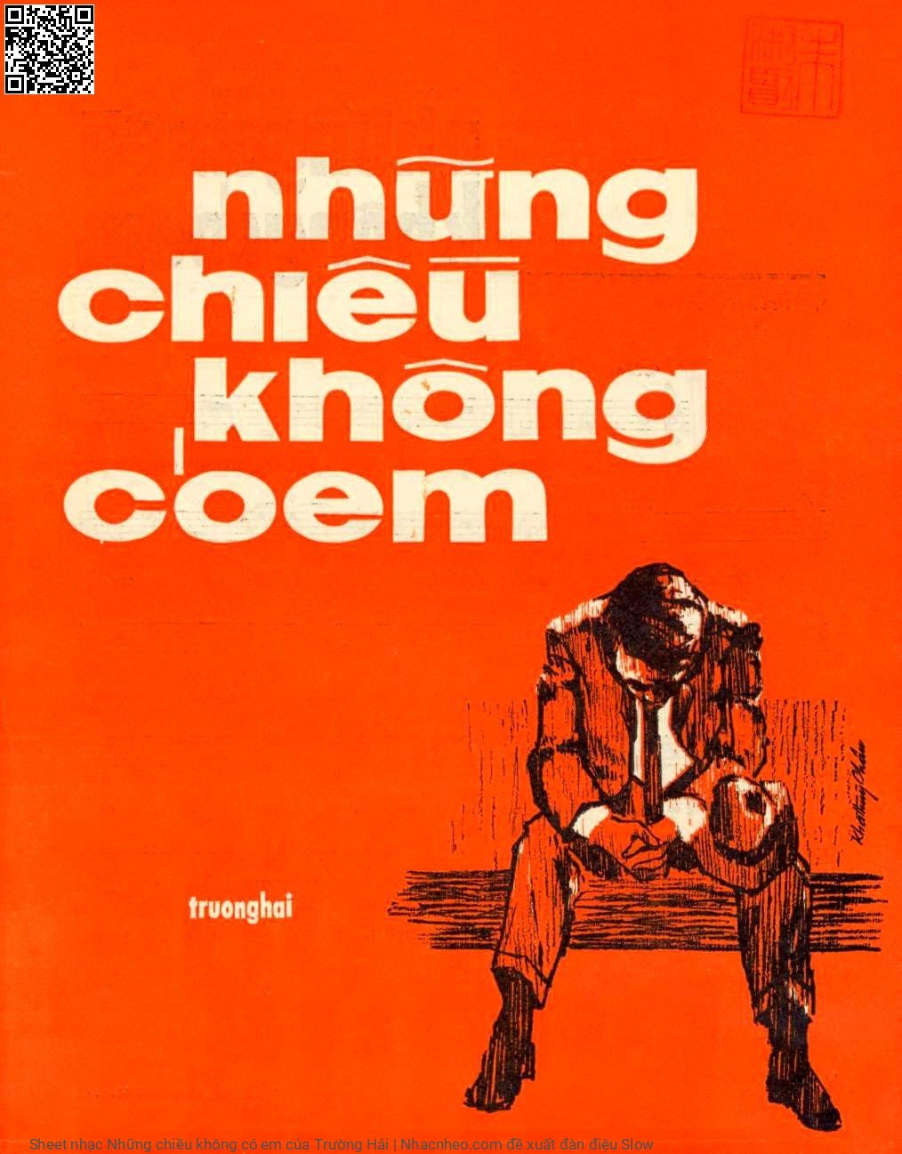 Sheet PDF of Những chiều không có em