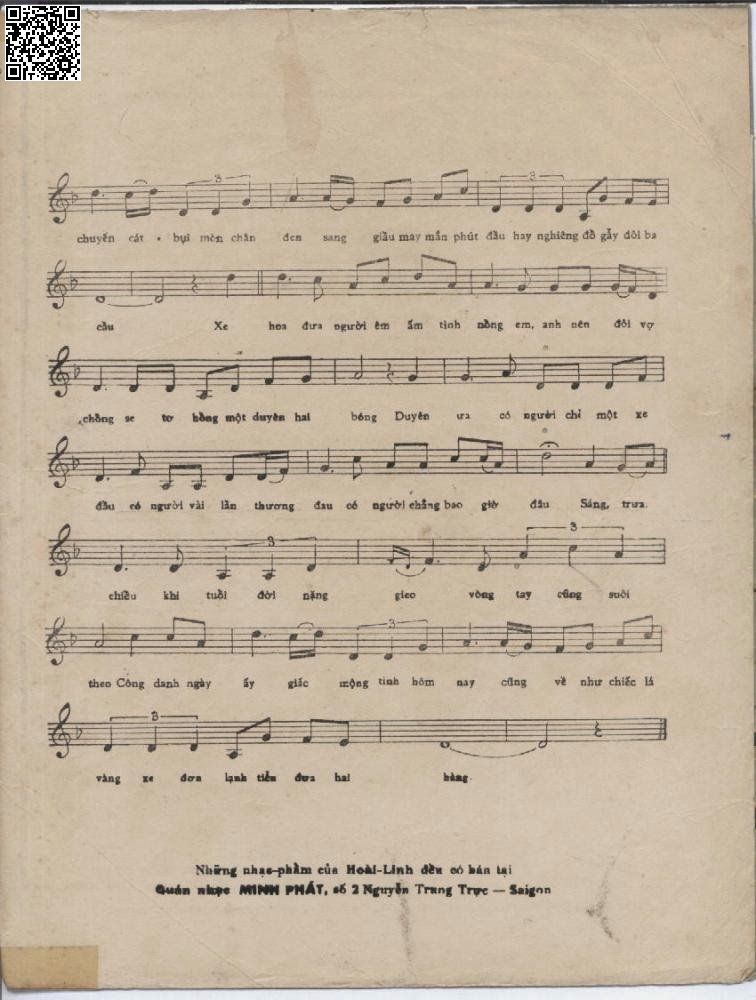 Page 3 of Sheet music PDF Những chuyến xe trong cuộc đời - Hoài Linh