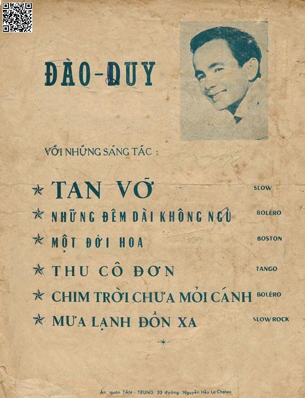 Page 4 of Sheet music PDF Những đêm dài không ngủ - Đào Duy