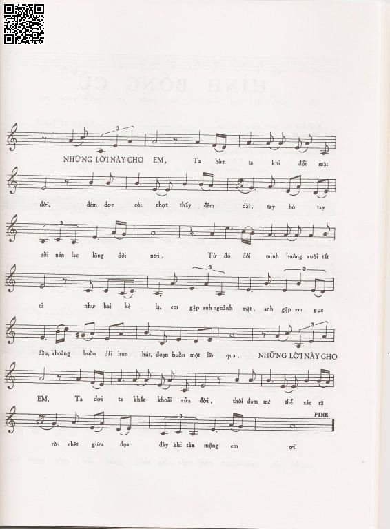 Page 2 of Sheet music PDF Những lời này cho em - Trúc Phương