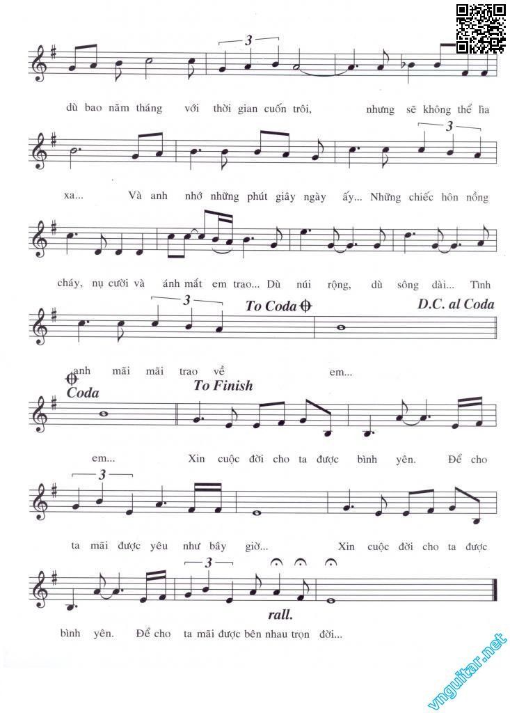 Page 2 of Sheet music PDF Những ngày đẹp trời - Nhạc Ngoại