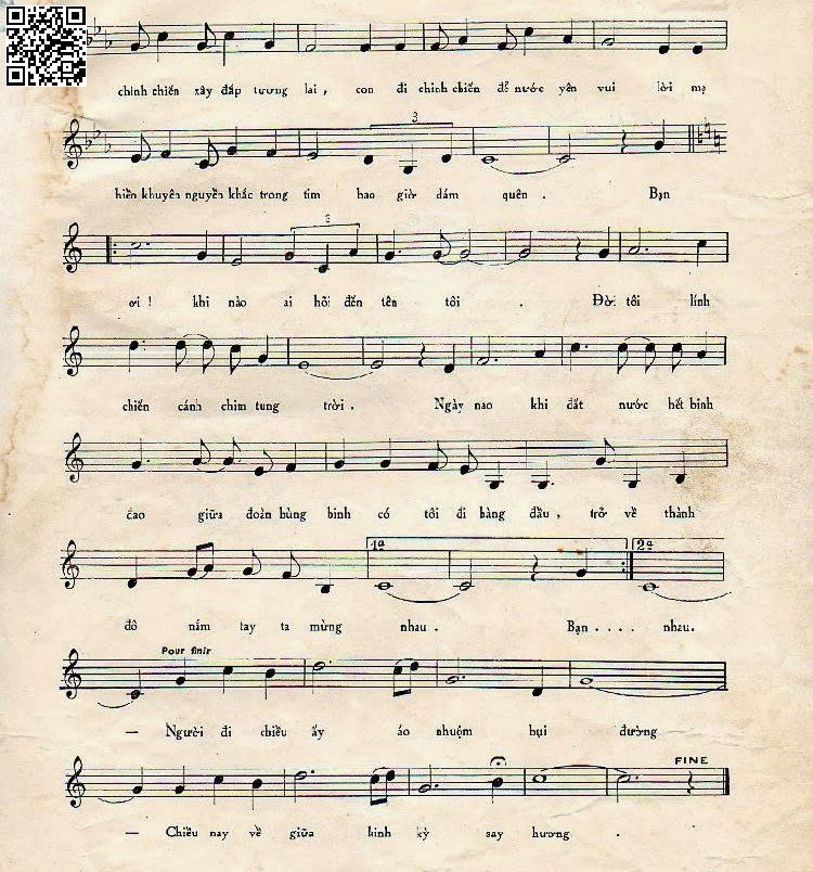 Page 3 of Sheet music PDF Biệt kinh kỳ - Minh Kỳ