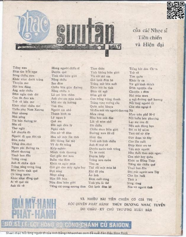 Page 4 of Sheet music PDF Nỗi lòng người đi - Anh Bằng