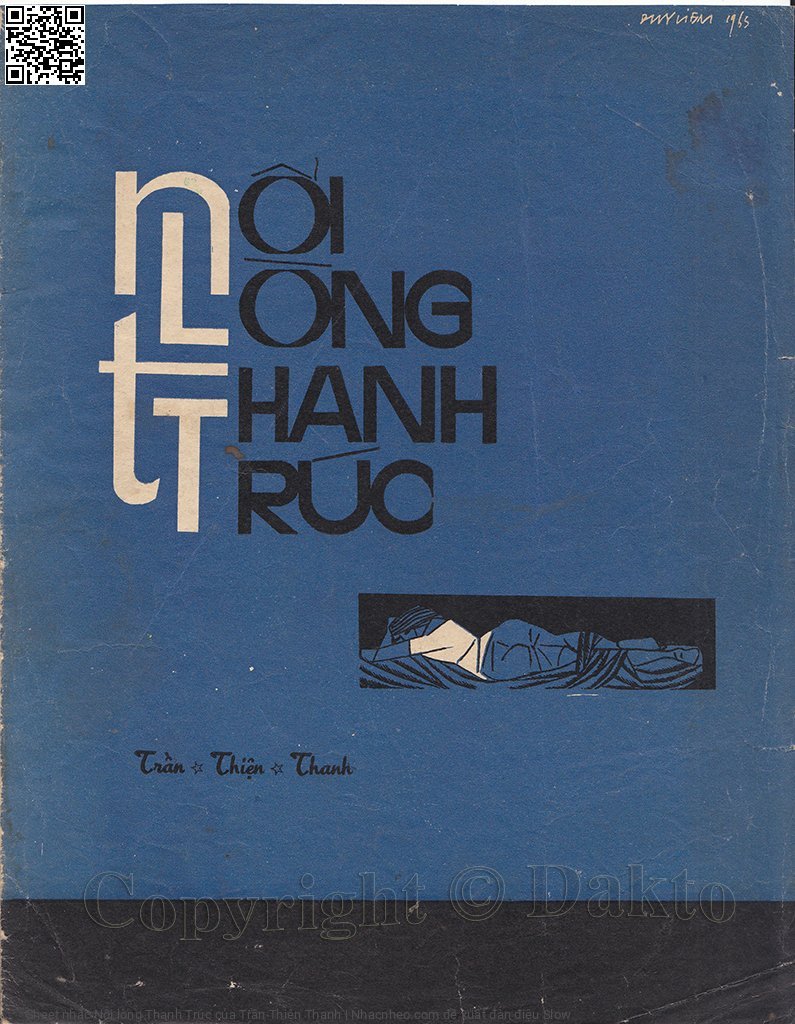 Sheet PDF of Nỗi lòng Thanh Trúc