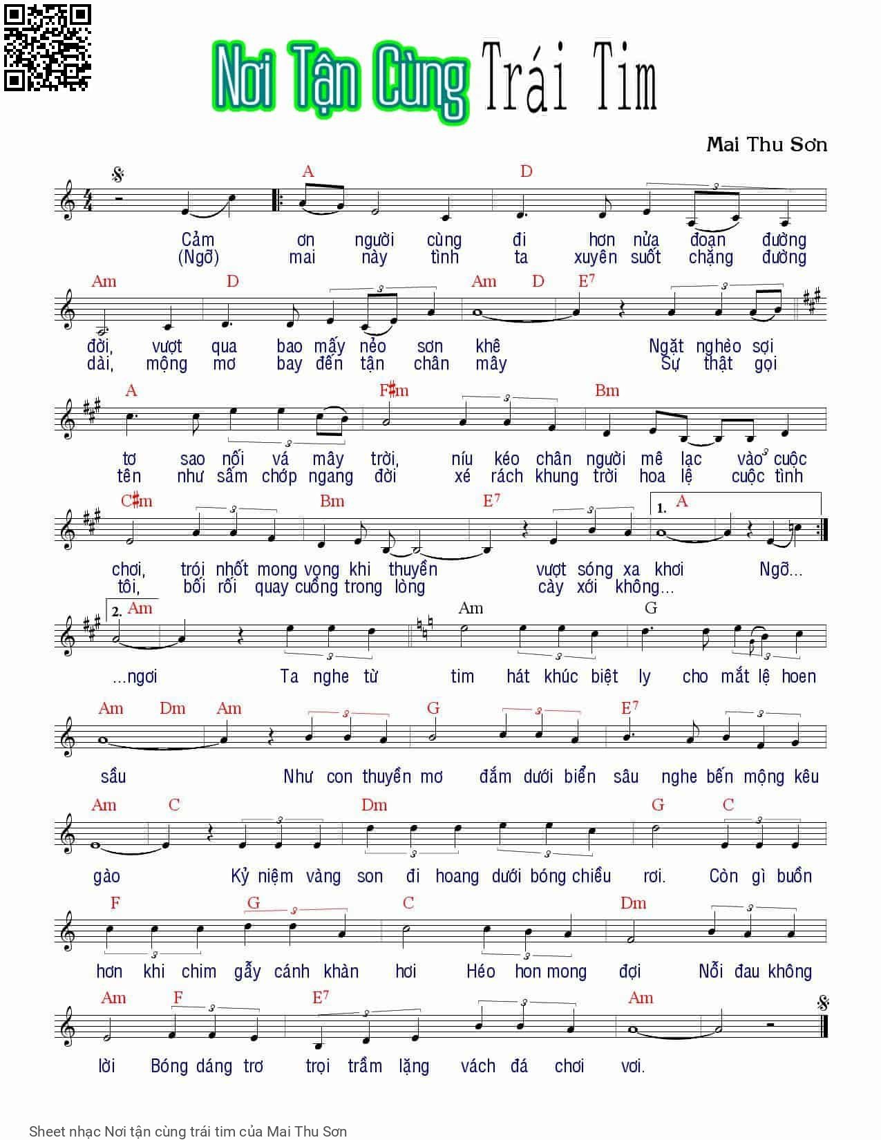 Nơi tận cùng trái tim