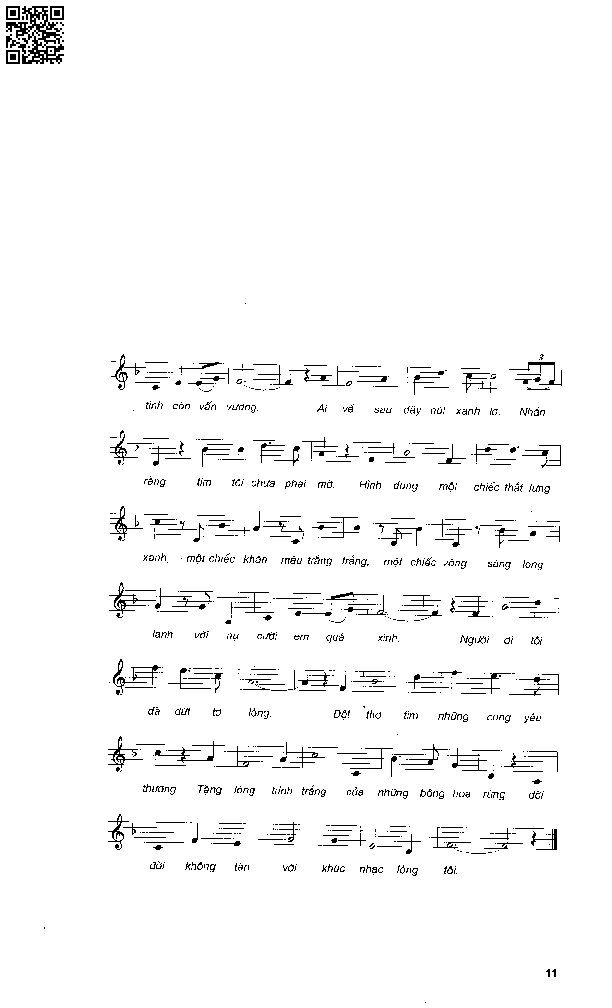 Page 4 of Sheet music PDF Nụ cười sơn cước - Tô Hải