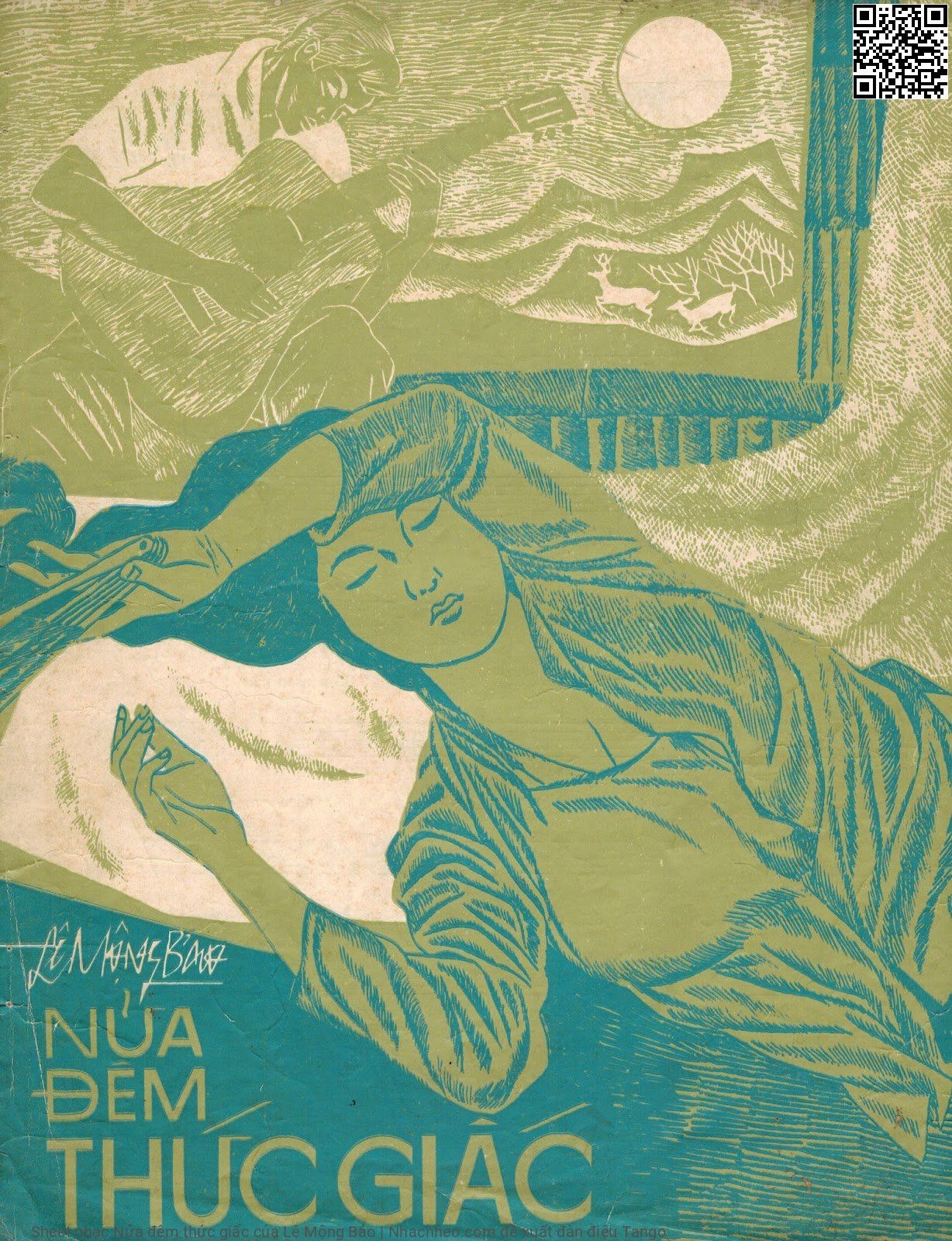 Sheet PDF of Nửa đêm thức giấc