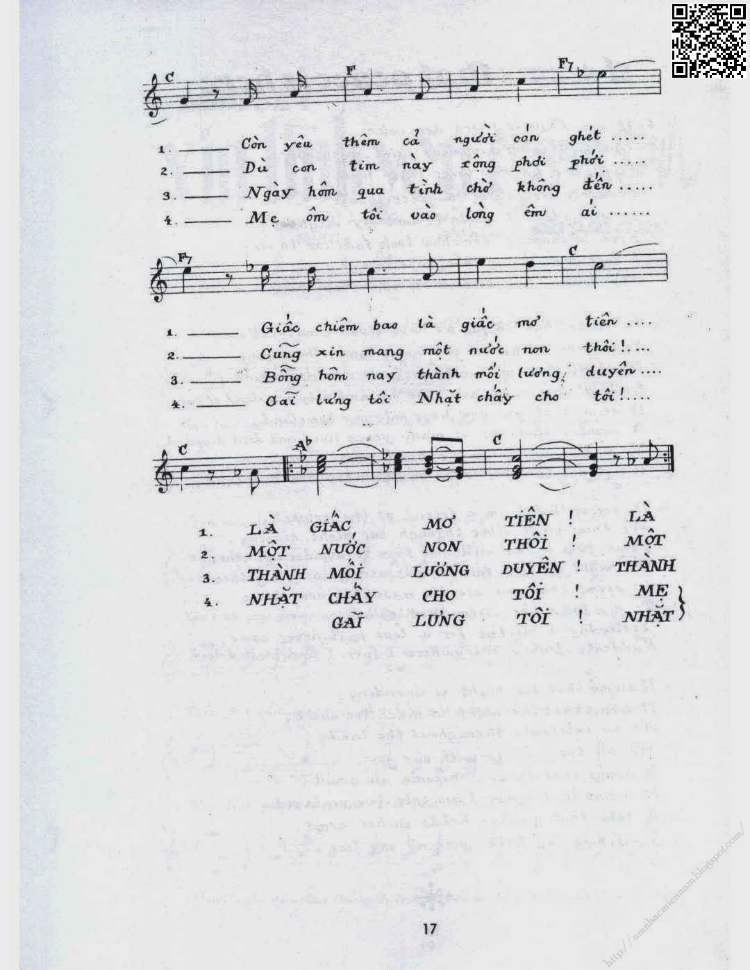 Page 3 of Sheet music PDF Bình ca 3 (Dường như là hòa bình) - Phạm Duy