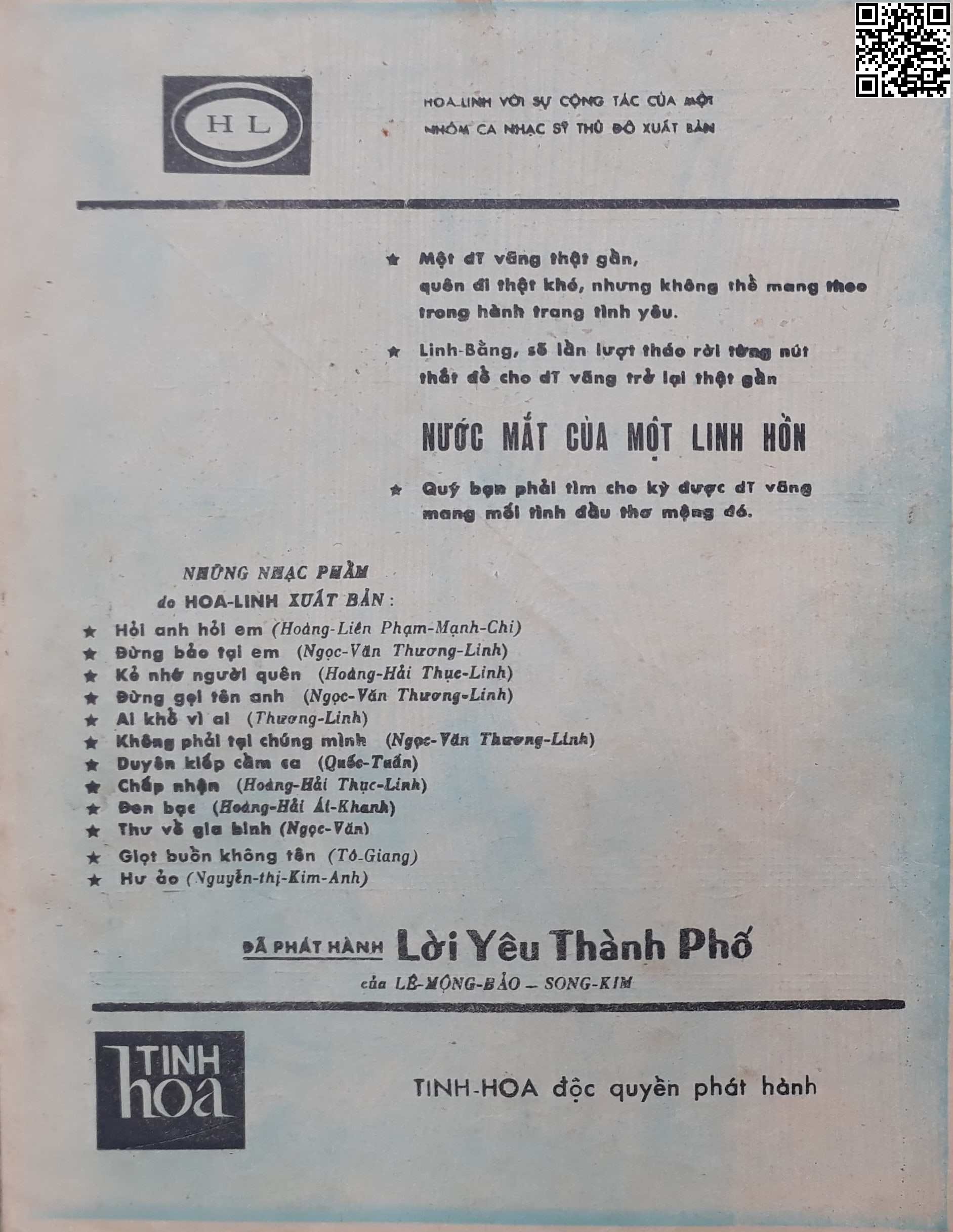 Page 4 of Sheet music PDF Nước mắt một linh hồn - Anh Bằng