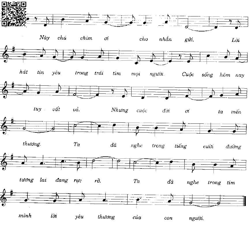 Có chú chim non nho nhỏ Cất tiếng líu lo như muốn ngỏ, Trang 2