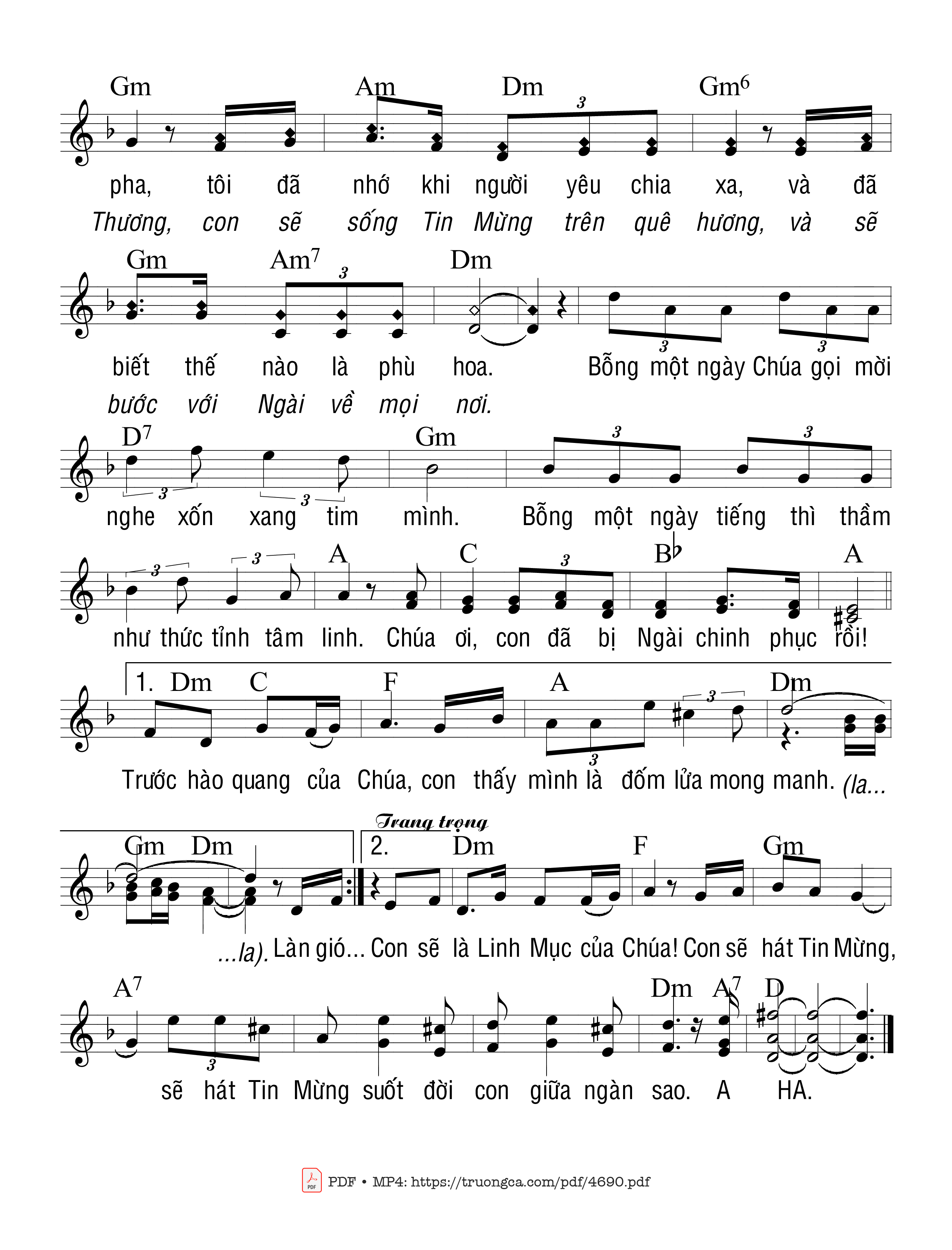 Làn gió nào nhắc tôi lên mây trời thành sao, Trang 2