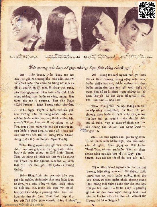 Page 3 of Sheet music PDF Phản bội - Vinh Sử