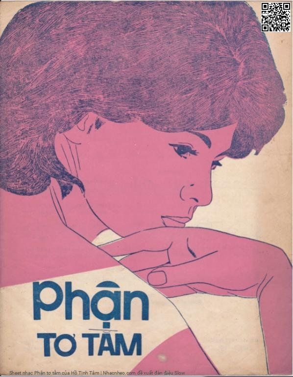 Page 1 of Sheet music PDF Phận tơ tằm - Hồ Tịnh Tâm