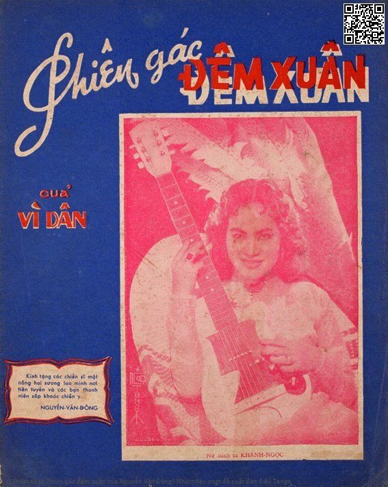 Page 4 of Sheet music PDF Phiên gác đêm xuân - Nguyễn Văn Đông