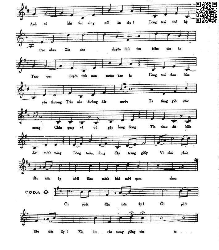 Page 2 of Sheet music PDF Phút đầu tiên - Hoàng Thi Thơ