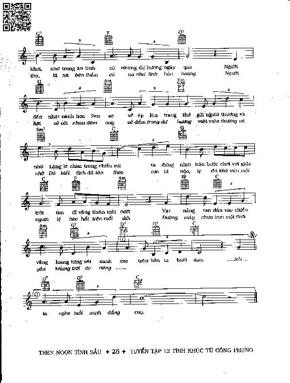 Page 2 of Sheet music PDF Rời nhau - Từ Công Phụng