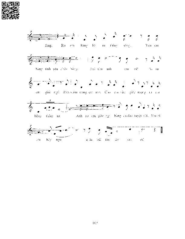 Page 2 of Sheet music PDF Ru em - Từ Huy
